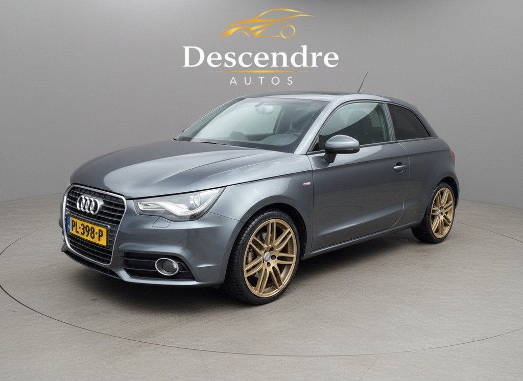 Audi A1 2.0 TDI Pro Line S uniek (bj 2012), Auto's, Voorwielaandrijving, Euro 5, Zwart, 1165 kg