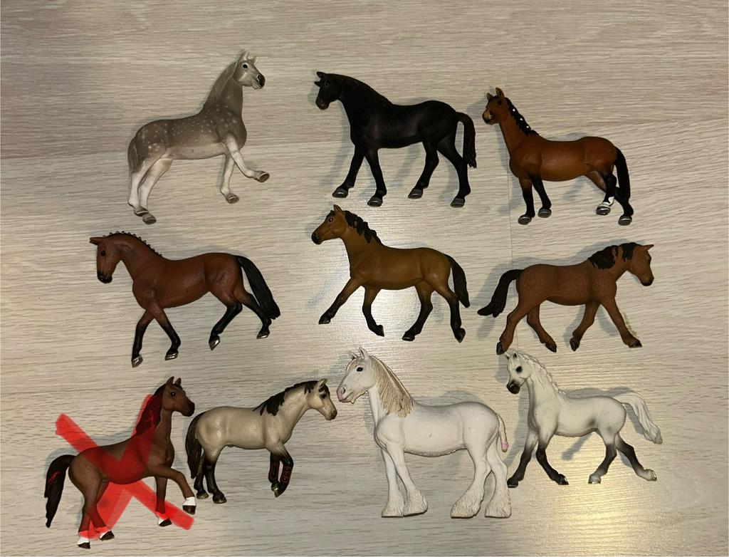 Veel verschillende schleich sleich paarden, Ophalen of Verzenden, Zo goed als nieuw