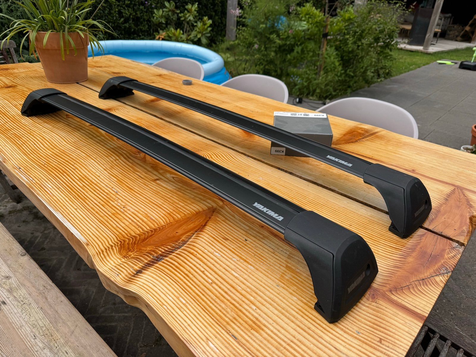 Yakima Whisperbar dakdragers Range Rover L322 (2005-2013), Auto diversen, Dakdragers, Zo goed als nieuw, Ophalen