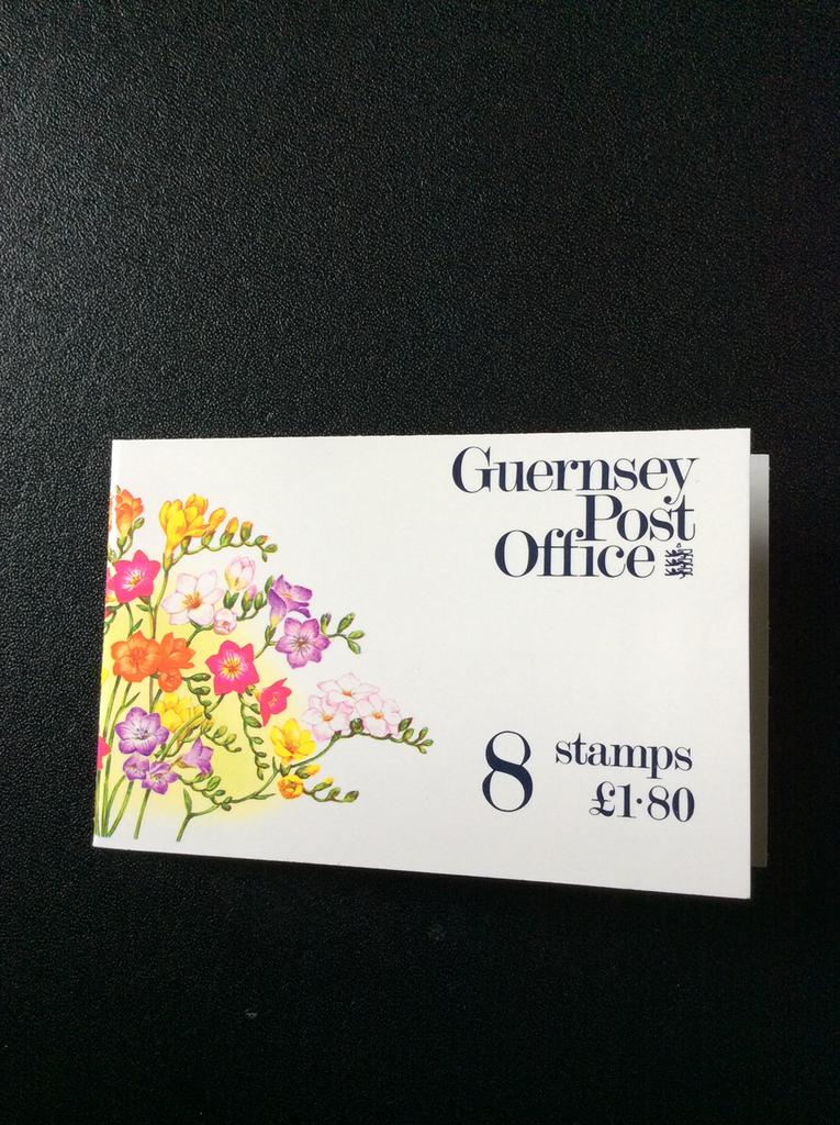 Guernsey postzegelboekje 1992 pfr Mi MHO 8, Ophalen of Verzenden, Postfris