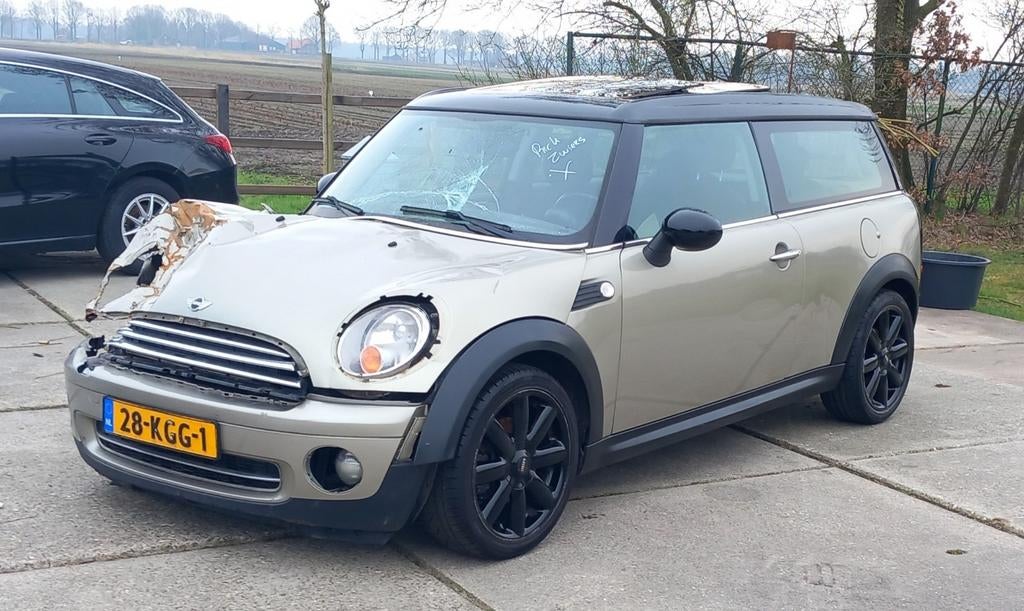 Mini Cooper Clubman., Auto diversen, Ophalen, Zilver of Grijs, Benzine, 1598 cc