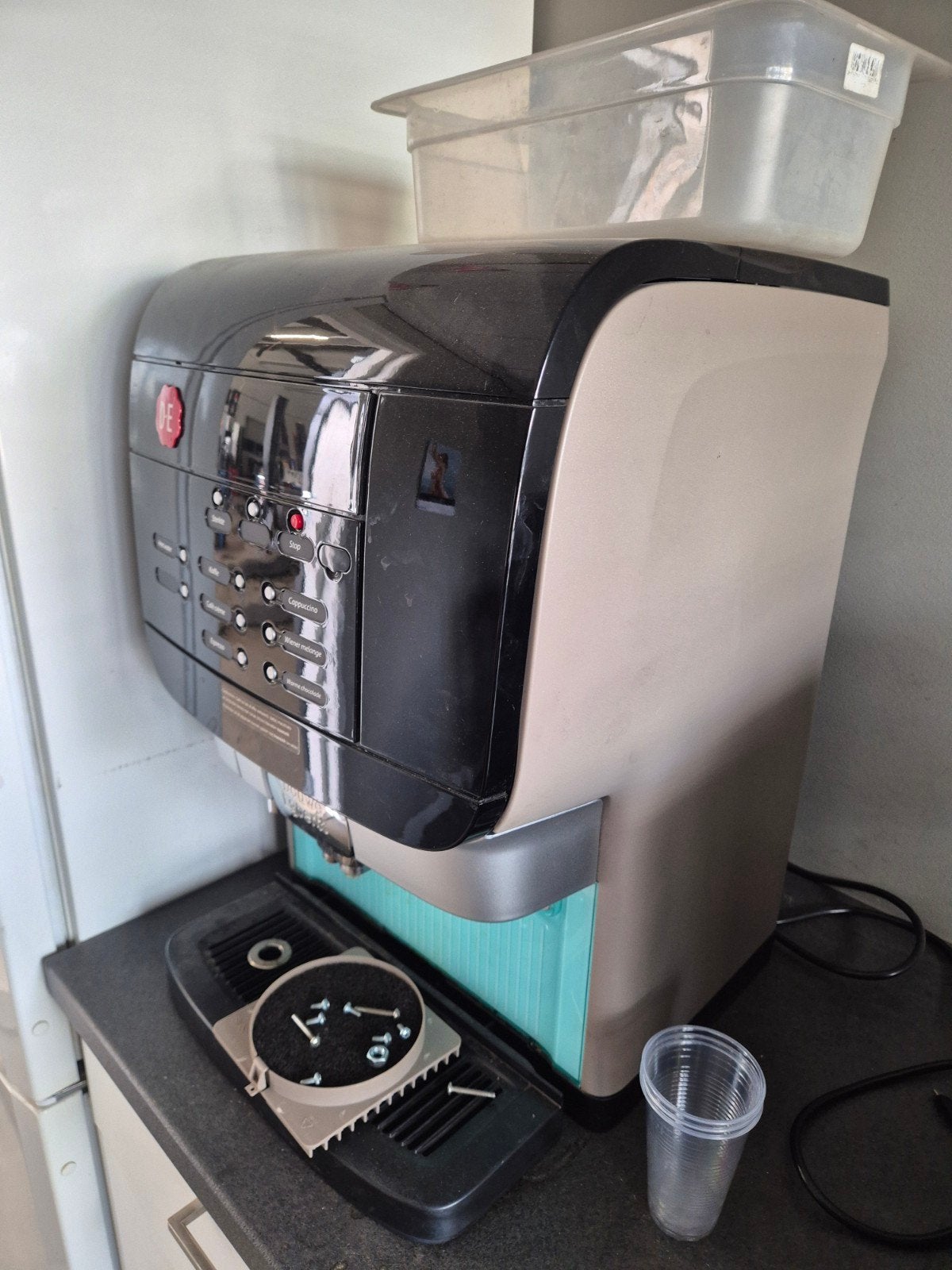 Douwe egberts cafitesse koffiezetapparaat, Witgoed en Apparatuur, Koffiezetapparaten, Ophalen, Gebruikt, 10 kopjes of meer, Koffiemachine