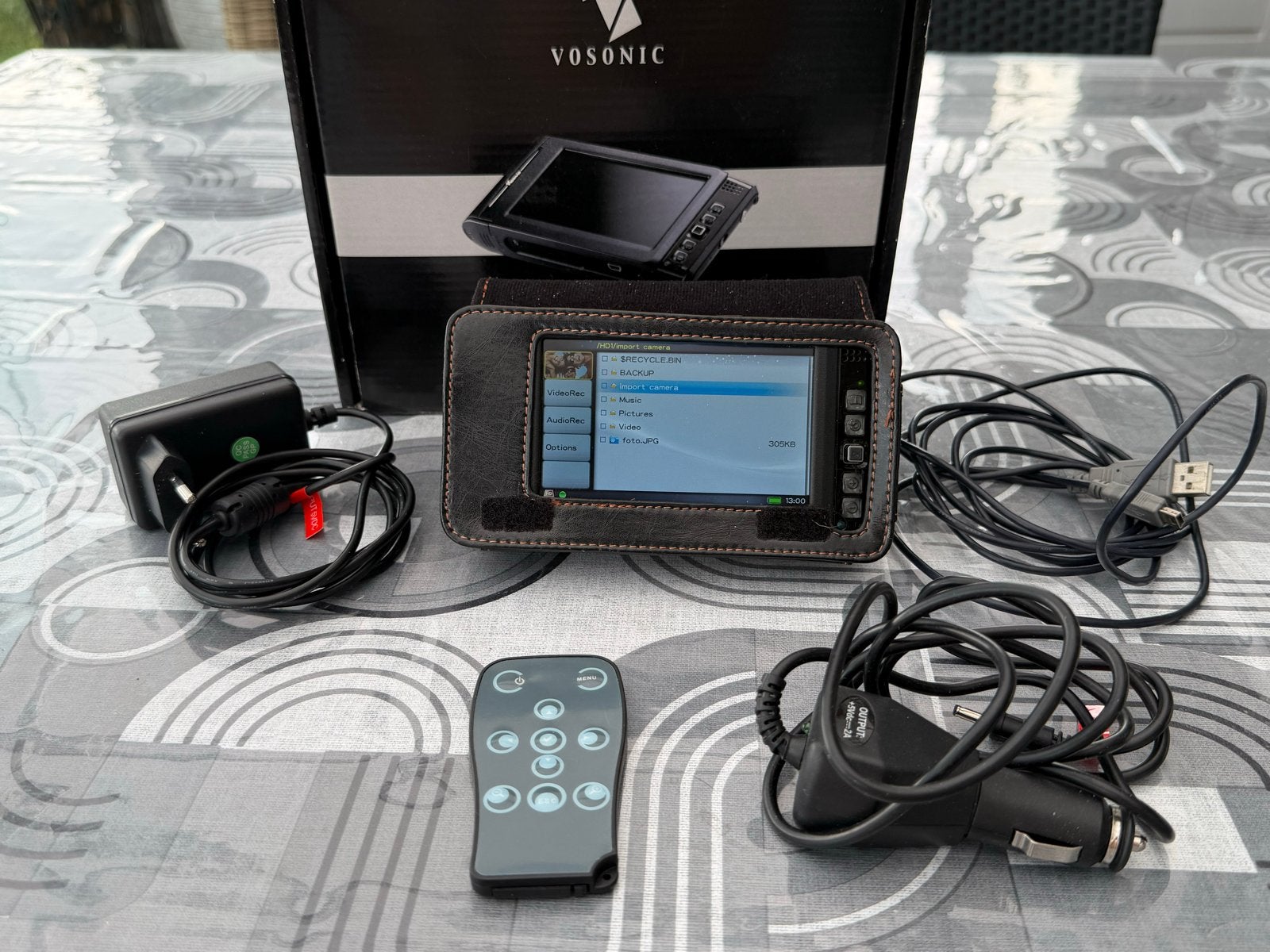 Vosonic VP8870 Mobiele Imagetank & Multimediaspeler 700GB, Audio, Tv en Foto, Fotografie | Professionele apparatuur, Overige merken
