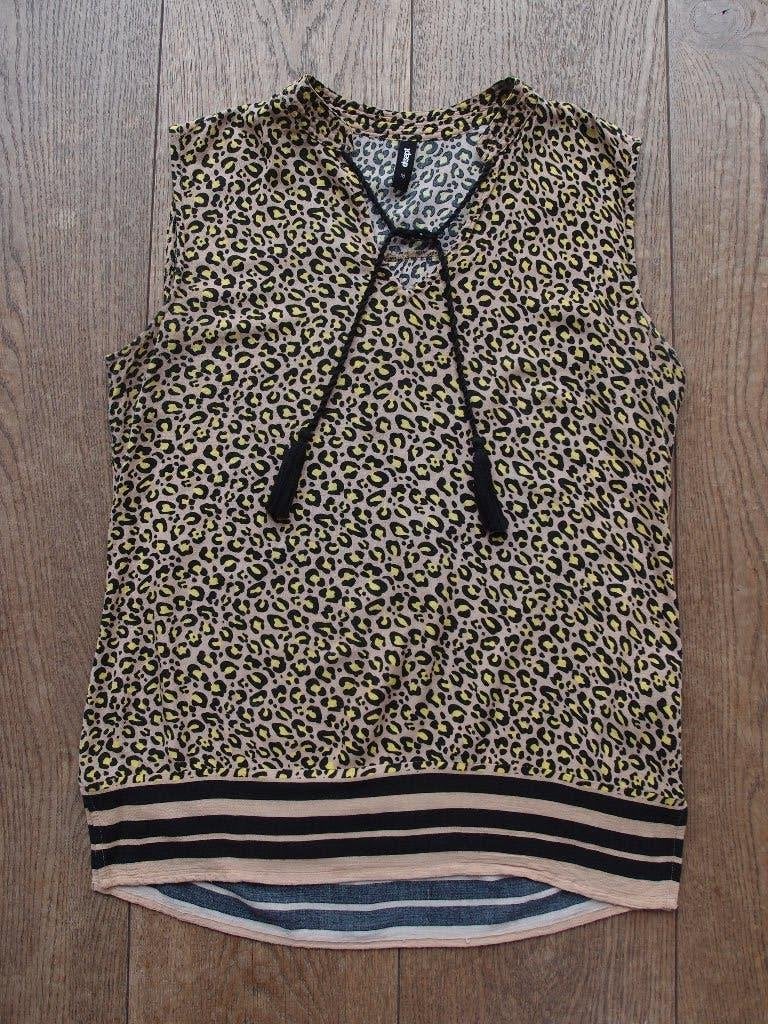 Super mooie dames Shoeby eksept top M 38 meisje panter print, Maat 38/40 (M), Meerkleurig, Ophalen of Verzenden, Zo goed als nieuw