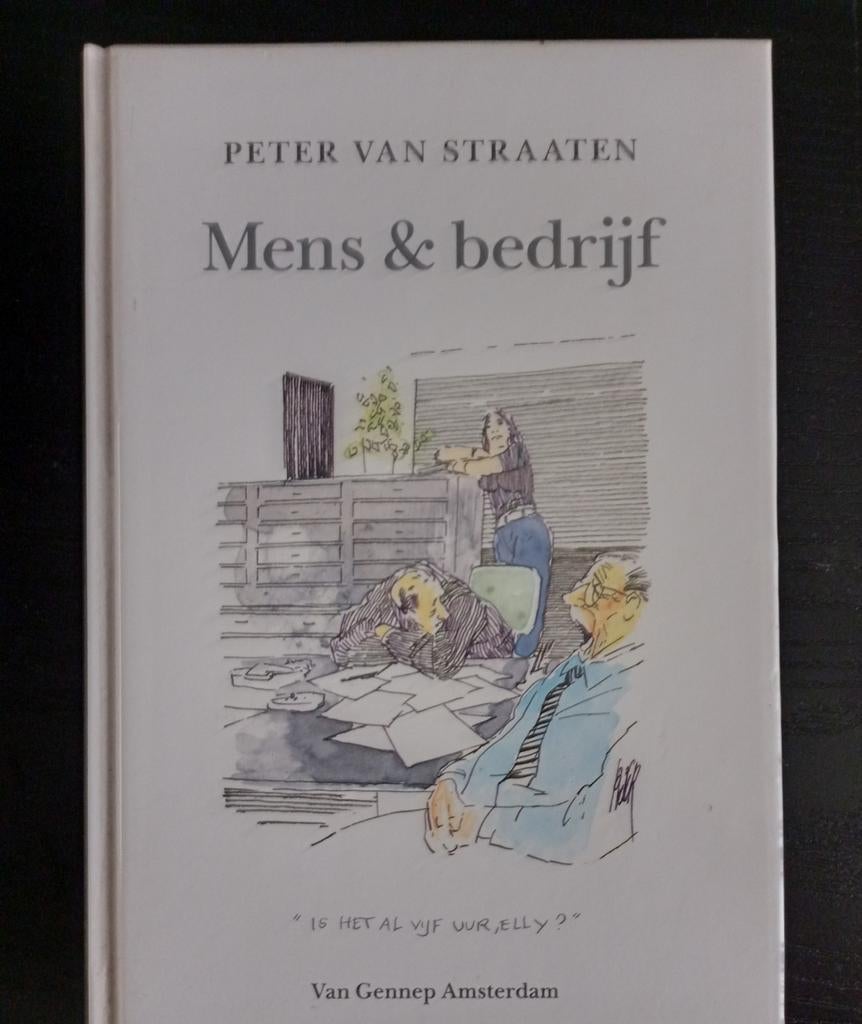Mensen & Bedrijf - Peter van Straaten - Kantoorcartoons, Ophalen, Zo goed als nieuw, Peter van Straaten, Cartoons