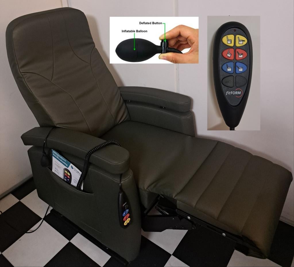 Fitform 570 Vario Sta- Op stoel zorgfauteuil
Deze Fitform, Ophalen, Zo goed als nieuw, Leer, 50 tot 75 cm