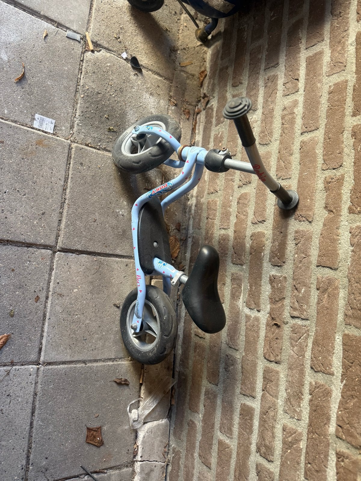 Puky loopfiets, blauw, gebruikt, Ophalen, Gebruikt, Minder dan 16 inch