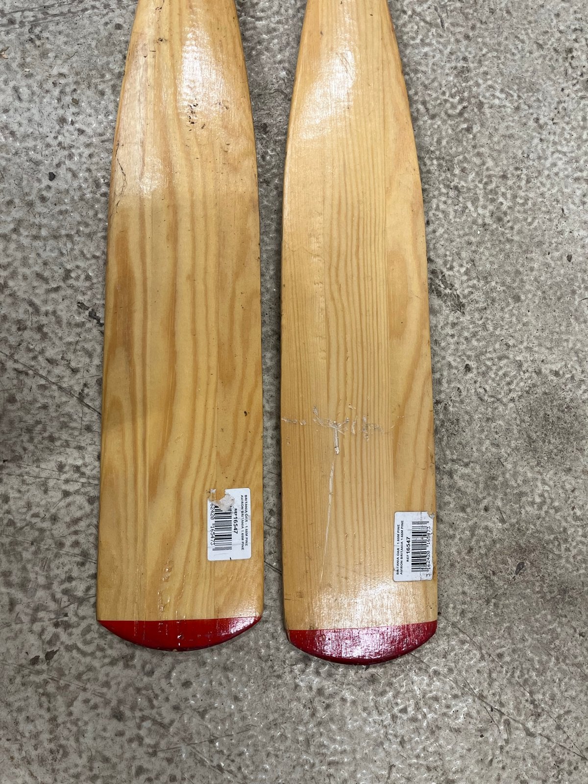 Houten Roeispanen - Set van 2, Ophalen of Verzenden, Gebruikt