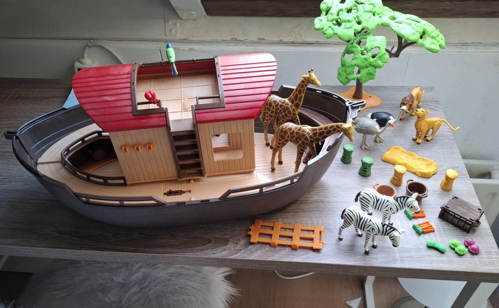 Playmobil Ark van Noach met dieren en accessoires, Ophalen of Verzenden, Jongen of Meisje