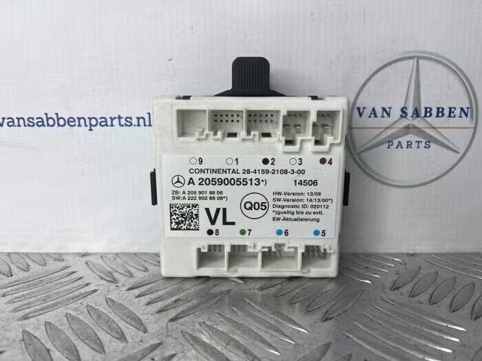 Centrale Deurvergrendelings Module van een Mercedes C-Klasse, Ophalen of Verzenden, Gebruikt