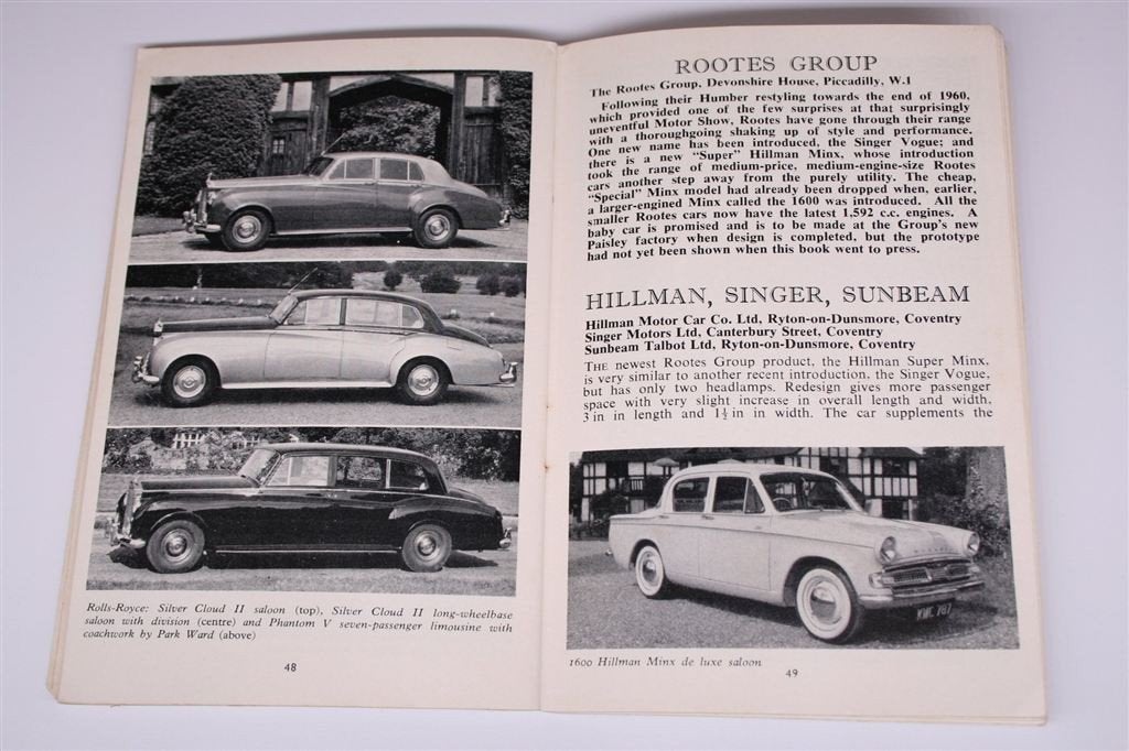 ABC British Cars [1962] — Ian Allan ABC Serie, Ophalen of Verzenden, Gelezen, Overige merken