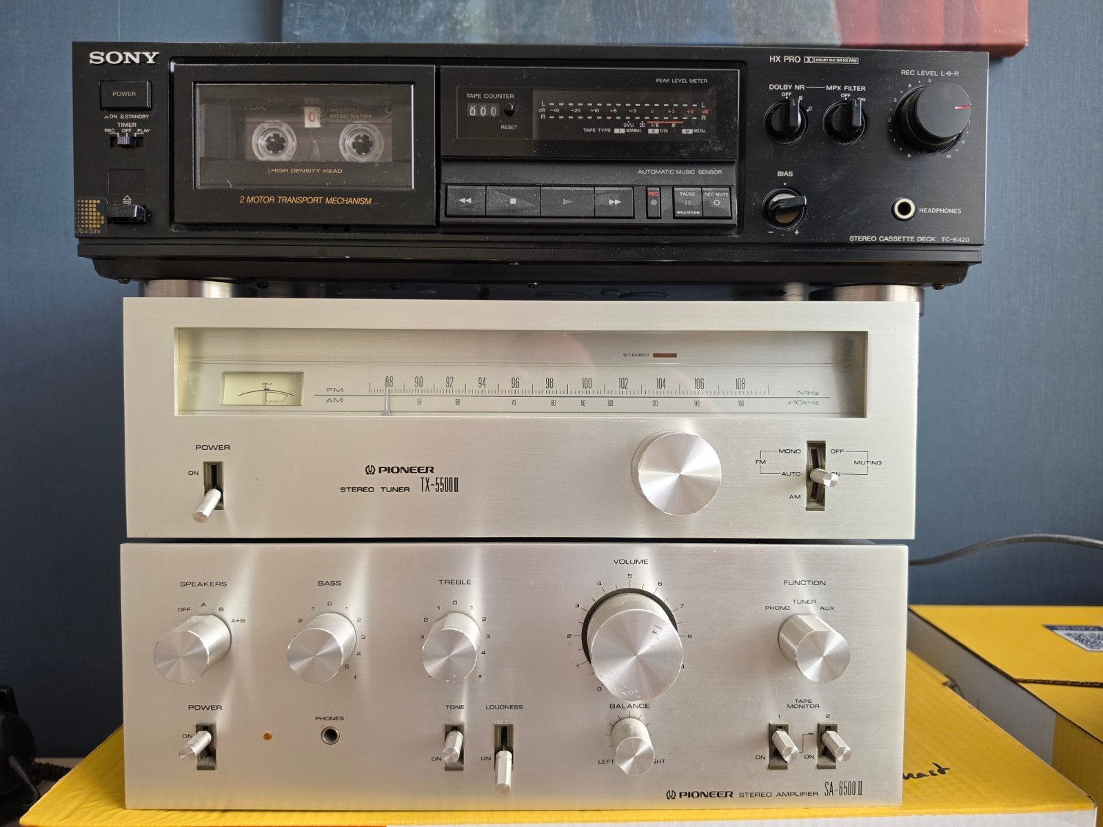 Stereo set Pioneer, Ophalen, Tuner of Radio, Gebruikt, Losse componenten