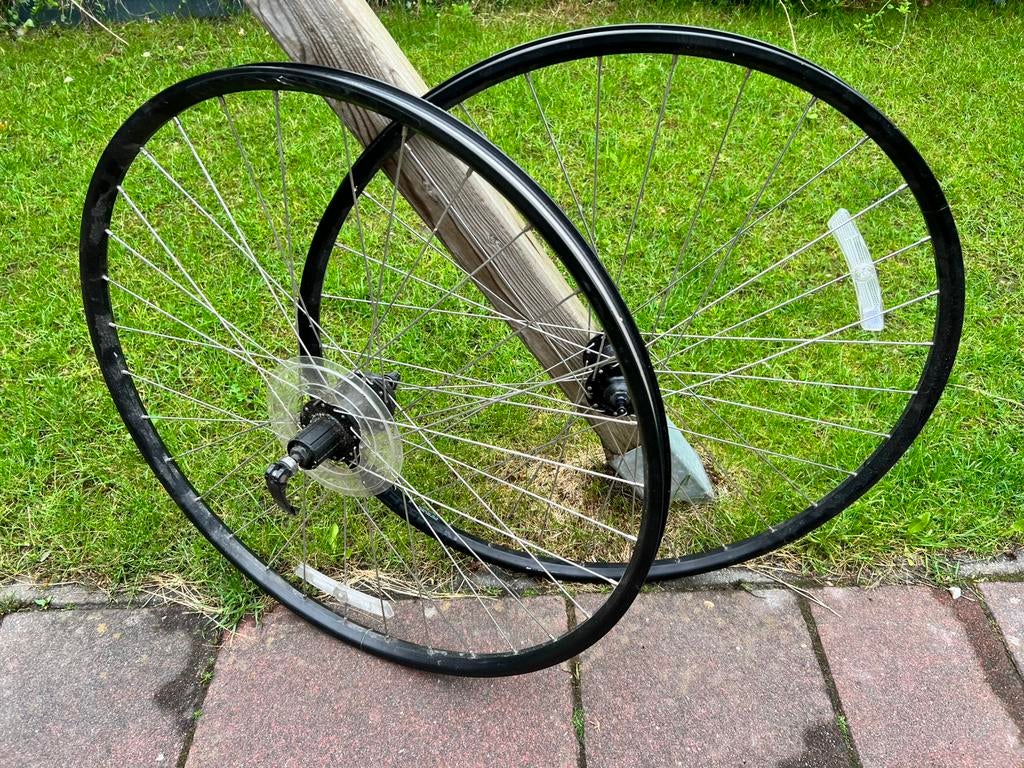 Te koop: 28” Trek wielset, Fietsen en Brommers, Fietsonderdelen, Wiel, Gebruikt, Overige materialen, Ophalen of Verzenden