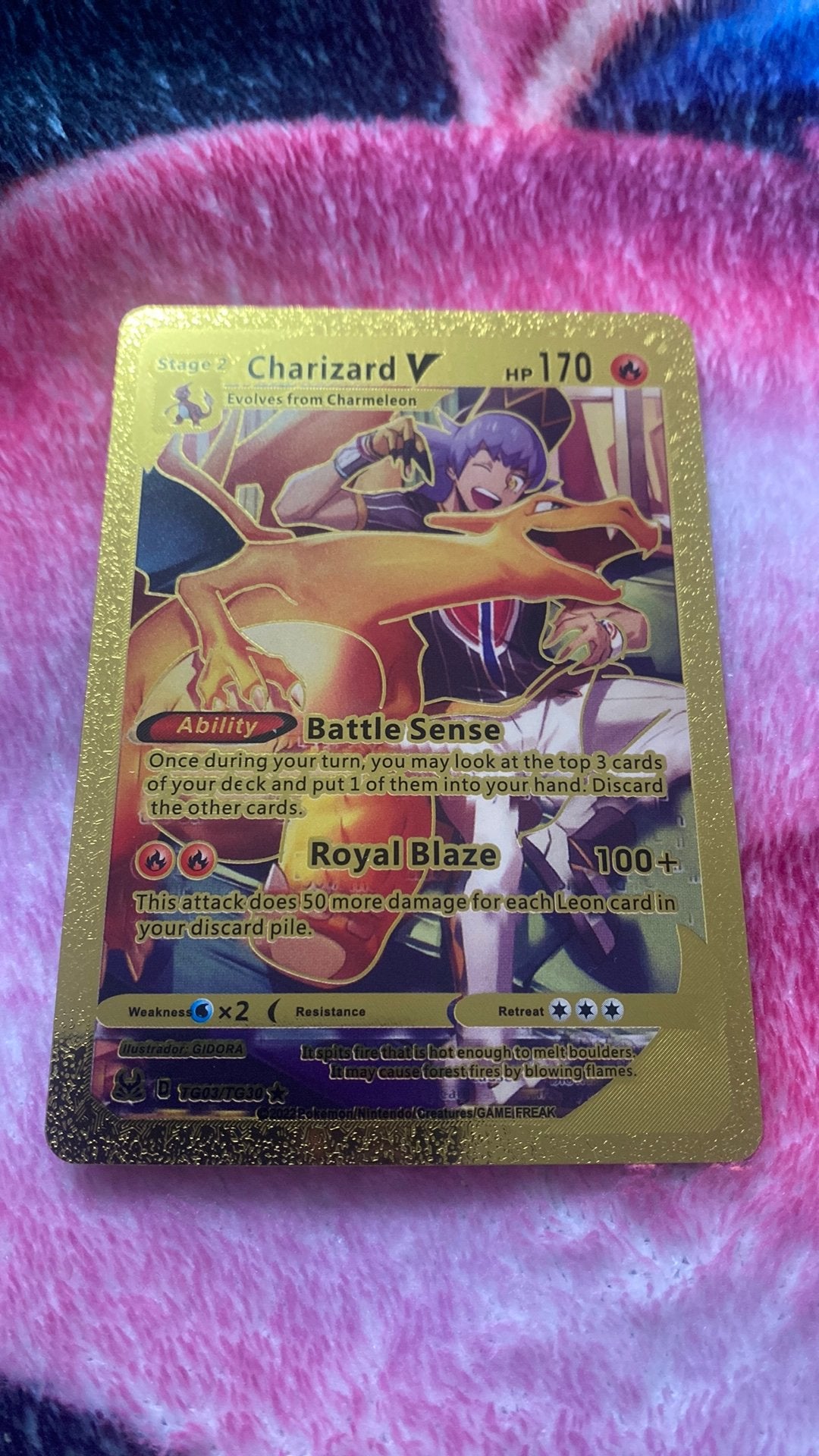 Charizard V, Ophalen, Zo goed als nieuw