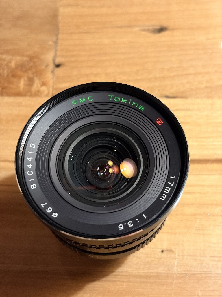Tokina SL 17mm f 3.5 P/K-mount Nieuwstaat, Tokina, Zo goed als nieuw, Pentax K-mount, Multi-coated