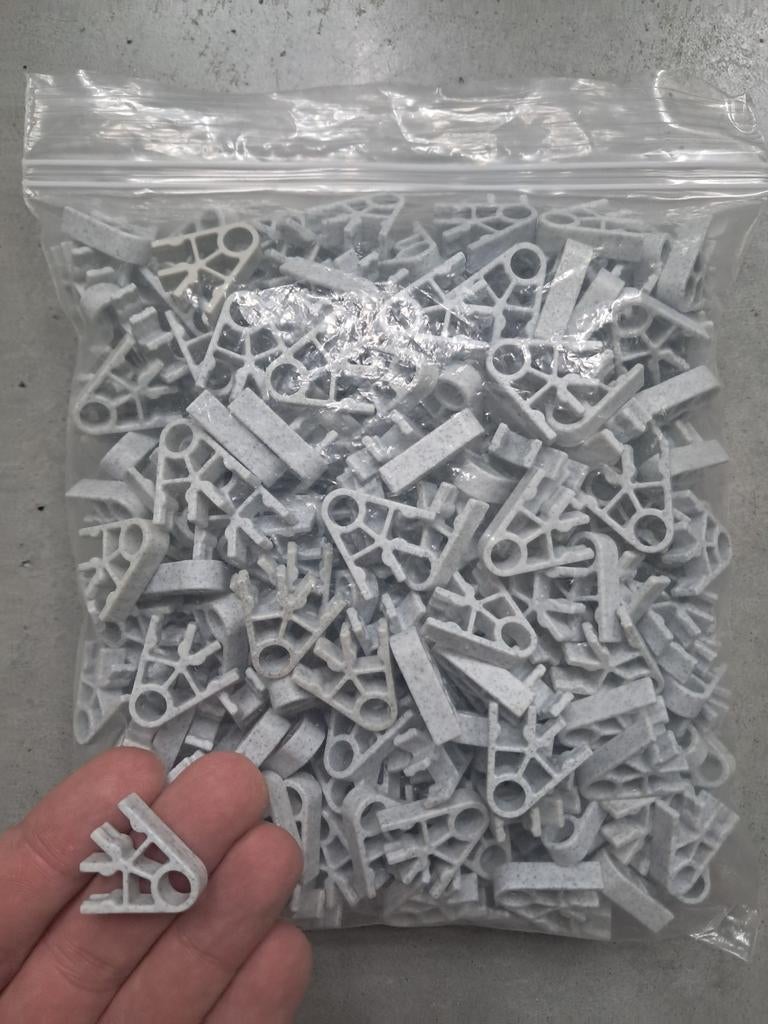 K'nex 2-way connectors grijs (ook per stuk verkrijgbaar!), Kinderen en Baby's, Speelgoed | Bouwstenen, Ophalen of Verzenden, Zo goed als nieuw