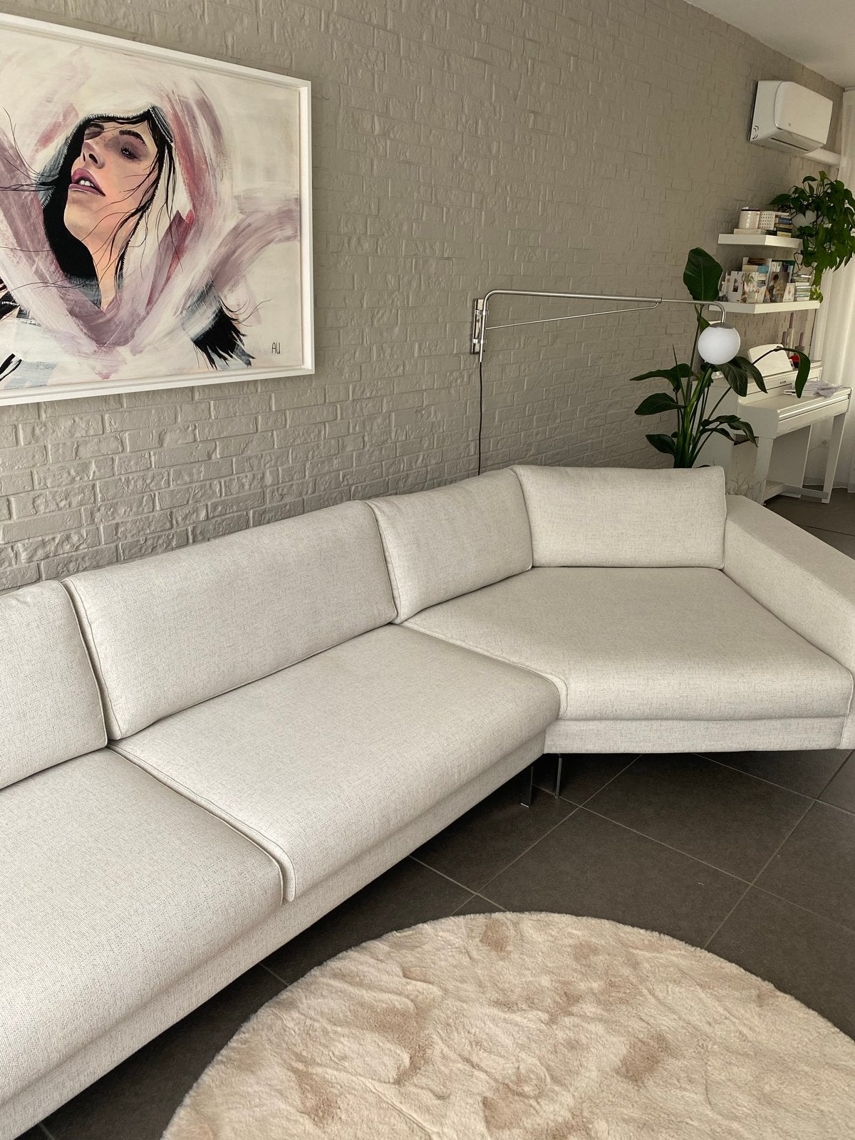 Bondi designbank van Banks – bijzonder model, nog onder gara, Ophalen, 100 tot 125 cm, Hoekbank, 300 cm of meer