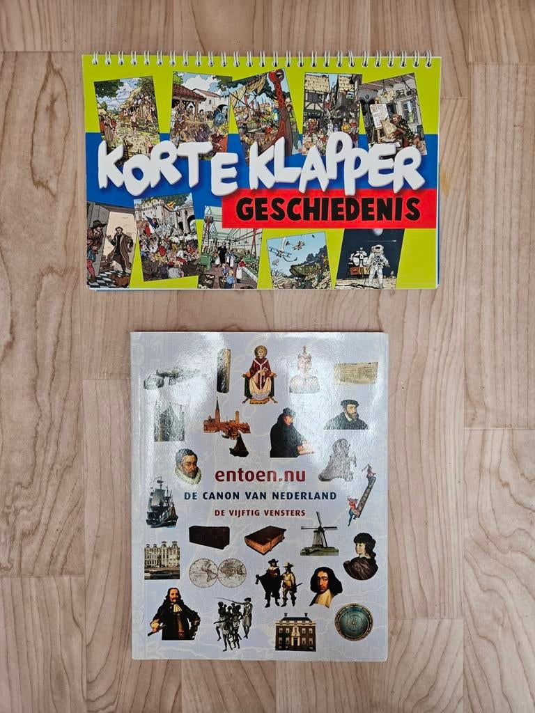 2x geschiedenisboeken Nederland, Boeken, Geschiedenis | Wereld, Zo goed als nieuw, Europa, 20e eeuw of later, Ophalen of Verzenden