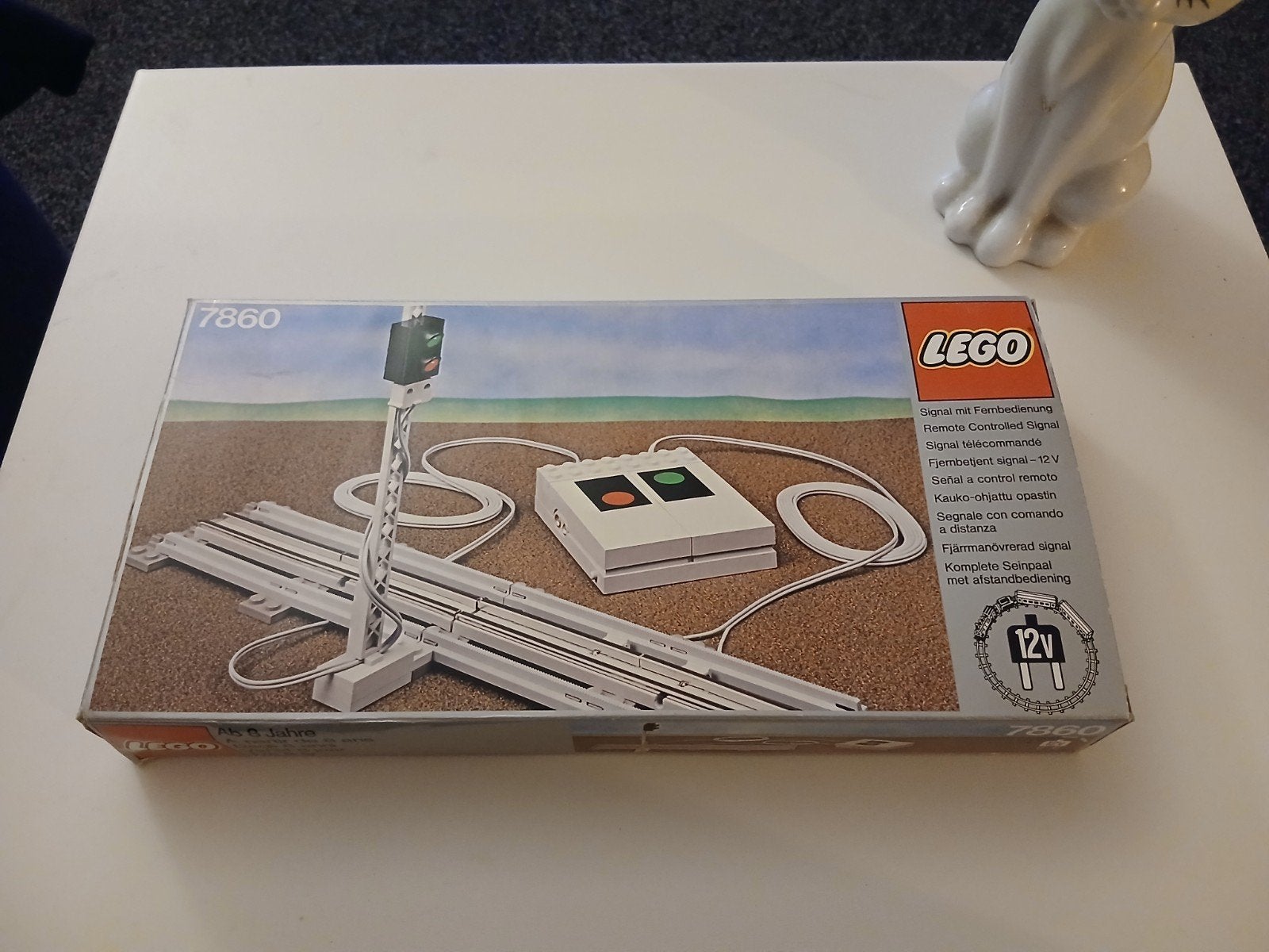 lego nr 7860     seinpaal  12 volt, Inclusief instructies, Gebruikt, Lego, Ophalen of Verzenden