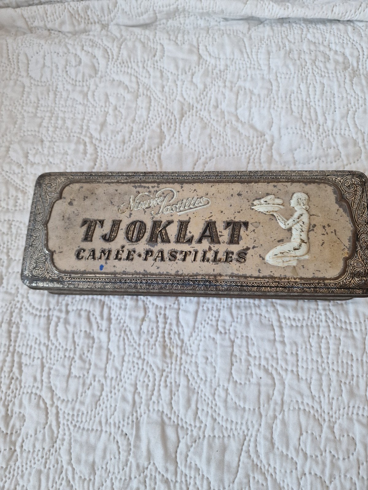 Vintage Tjoklat Camee Pastilles Blikje, Ophalen of Verzenden