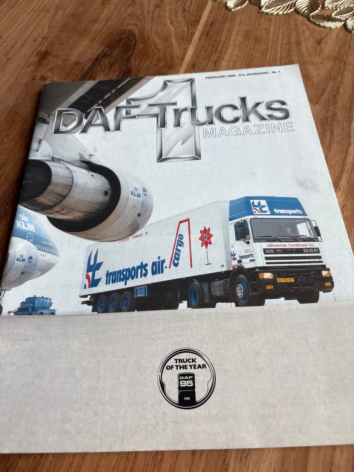DAF Trucks Magazine - Februari 1988, Ophalen of Verzenden, Gelezen, Overige typen