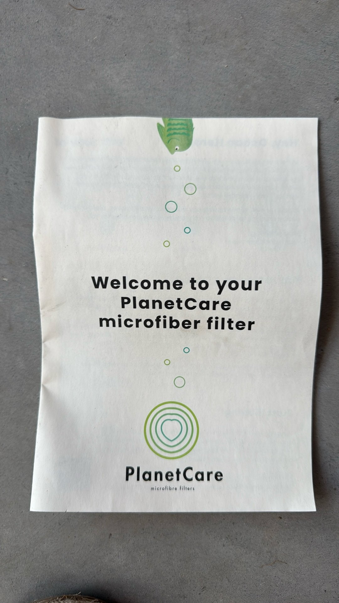 Gratis: Planet Care micro plastics filter voor wasmachine, Ophalen of Verzenden, Zo goed als nieuw