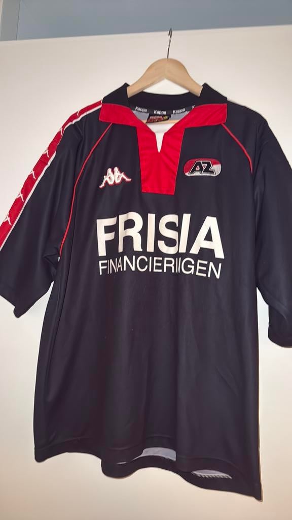 AZ Alkmaar matchworn Oscar Moens, Sport en Fitness, Maat XL, Ophalen of Verzenden, Zo goed als nieuw, Shirt