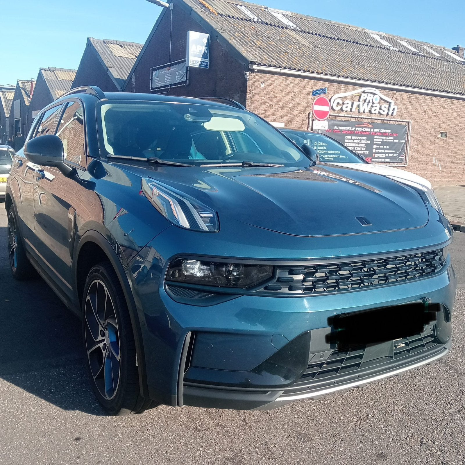 Lynk & Co 1.5TD 261pk Phev 7DCTH 2021 Blauw, Auto's, Stof, 1800 kg, Zwart, Plug-in hybride