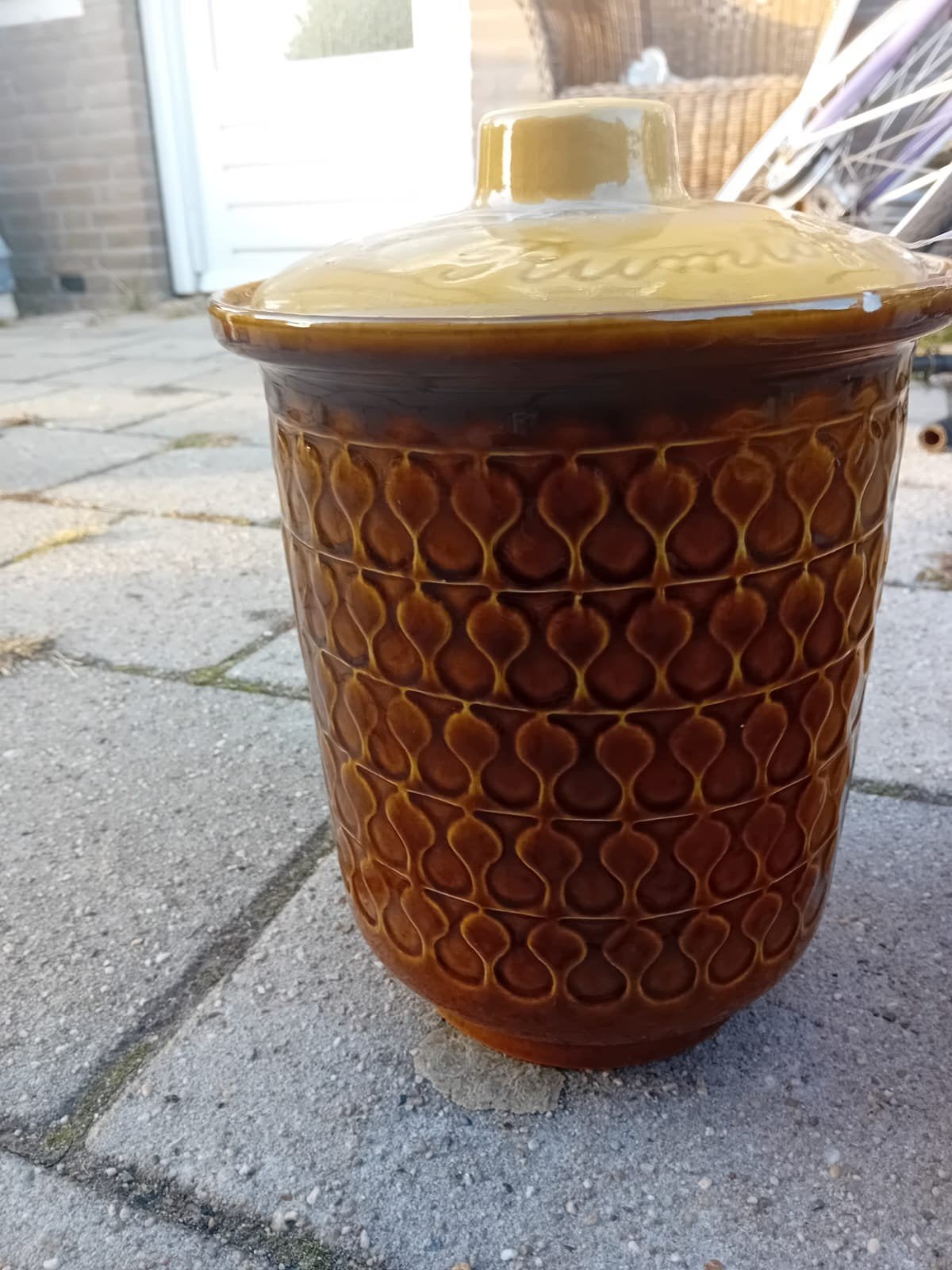 Vintage Jasba Rhumtopf - Rum Pot, Antiek en Kunst, Ophalen of Verzenden