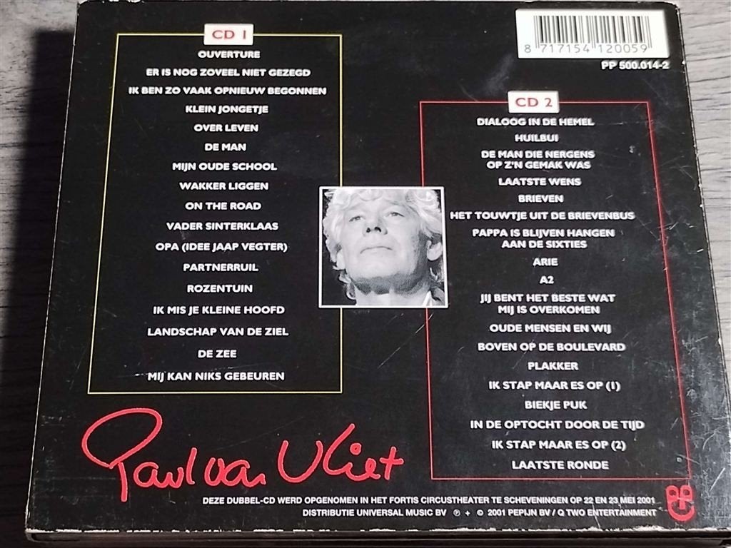 Paul Van Vliet ‎– Tekens Van Leven [2CD], Ophalen of Verzenden, Gebruikt