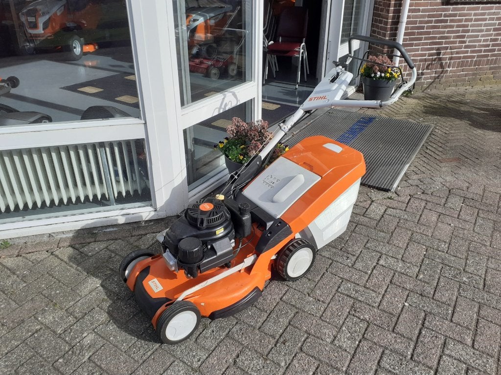 Stihl RM 655 YS grasmaaier, 6 pk Kawasaki motor, 53 cm, Ophalen, Gebruikt, 50 cm of meer, Stihl