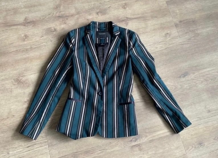 Maison Scotch | Dames blazer / jasje | Maat XS | Gestreept, Ophalen of Verzenden, Zo goed als nieuw, Jasje, Maat 34 (XS) of kleiner
