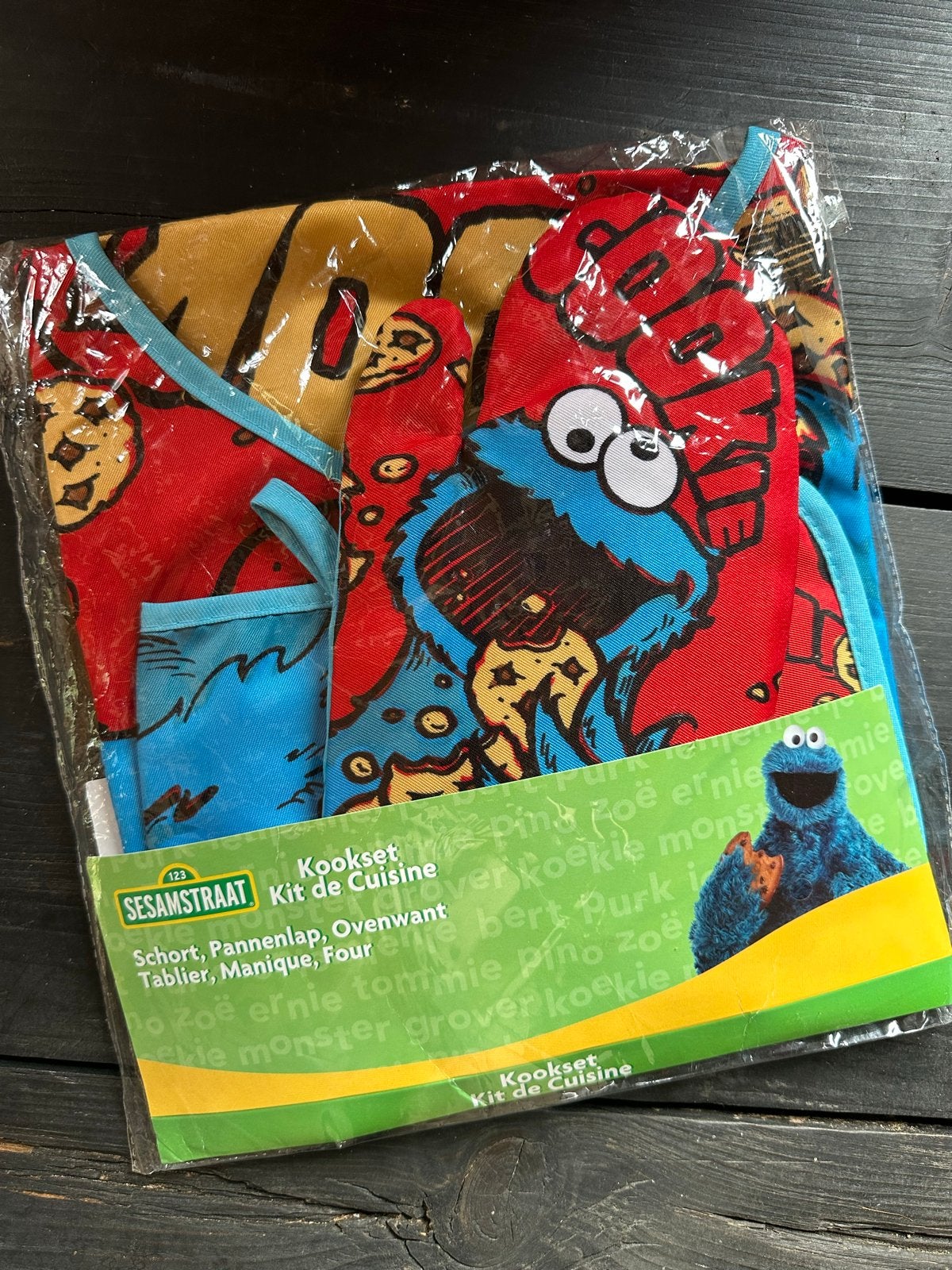 Sesamstraat Koekiemonster Kookset - Nieuw in verpakking, Ophalen of Verzenden, Nieuw, Knutselen