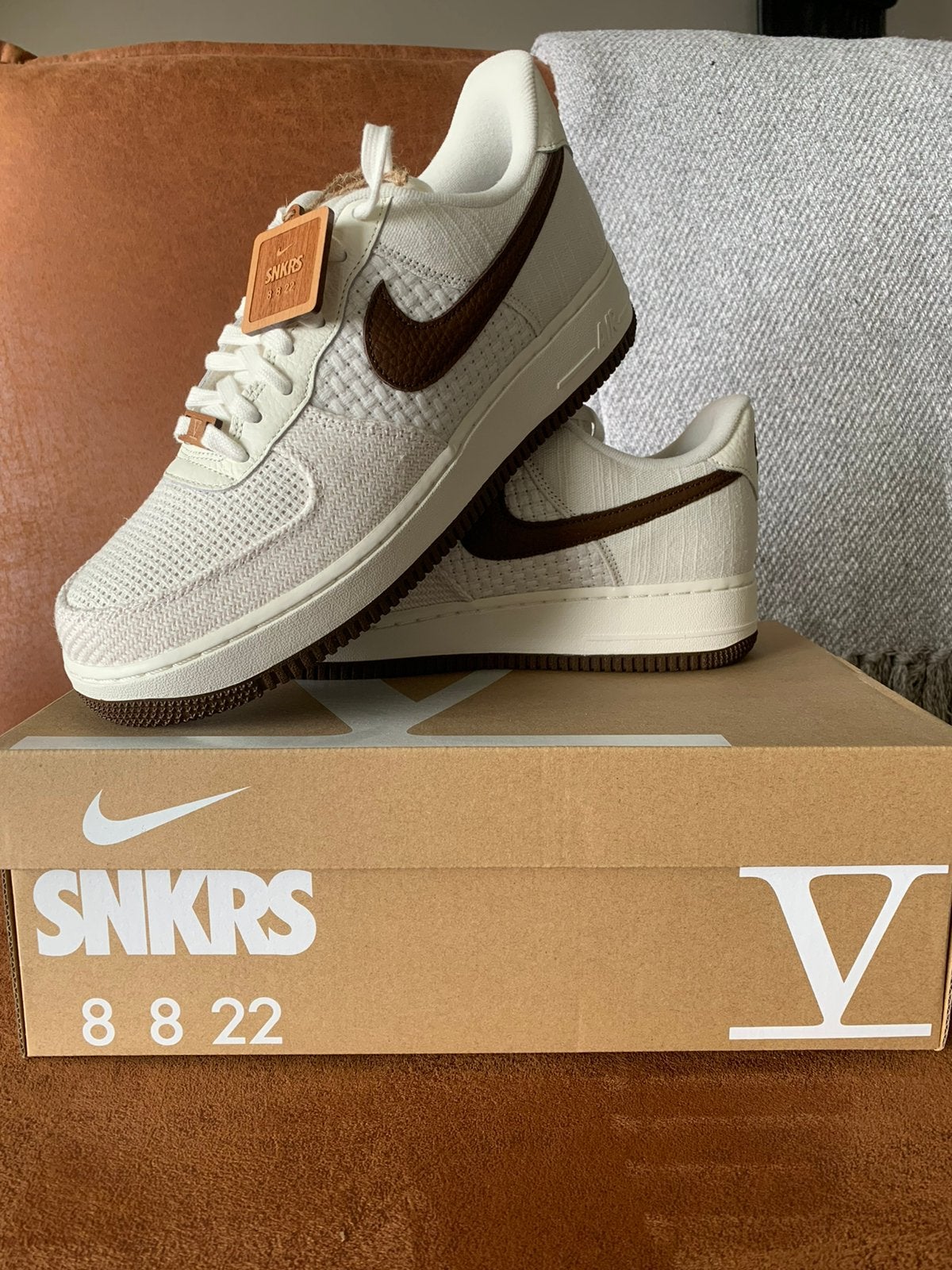 Nike Air Force 1 SNKRS Day 8-8-22 maat 43, Ophalen of Verzenden, Nieuw, Wit, Sneakers of Gympen