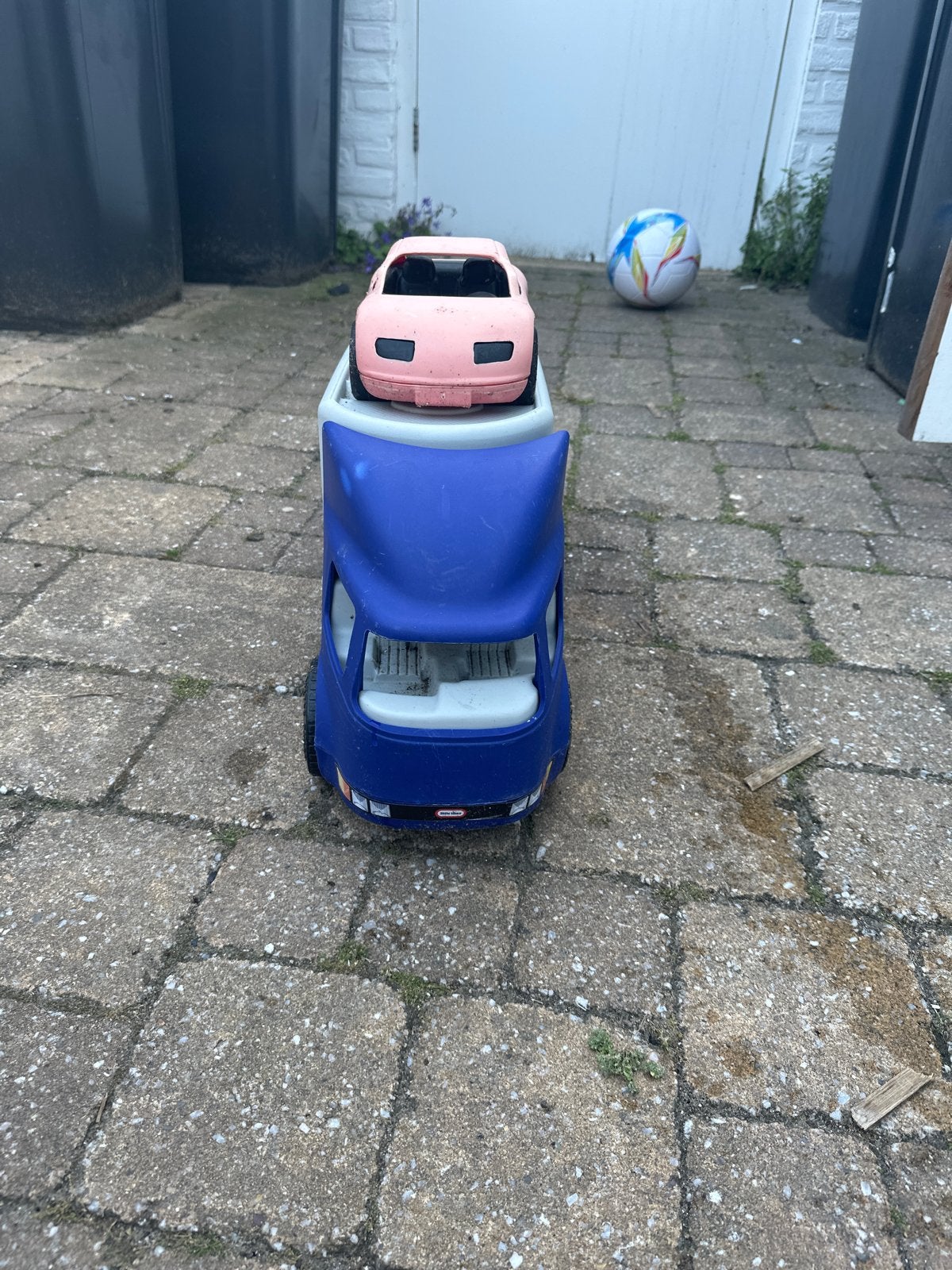 Little Tikes Autoambulance met 2 auto's, Ophalen of Verzenden, Gebruikt