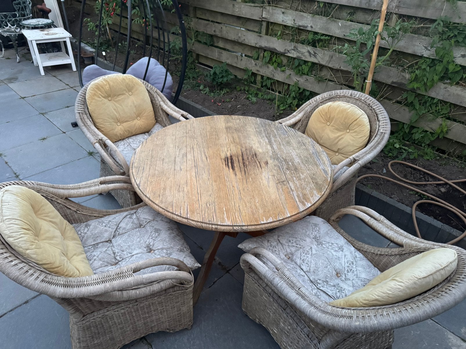 tuinzitset, Tuin en Terras, Tuinsets en Loungesets, Ophalen, Zo goed als nieuw