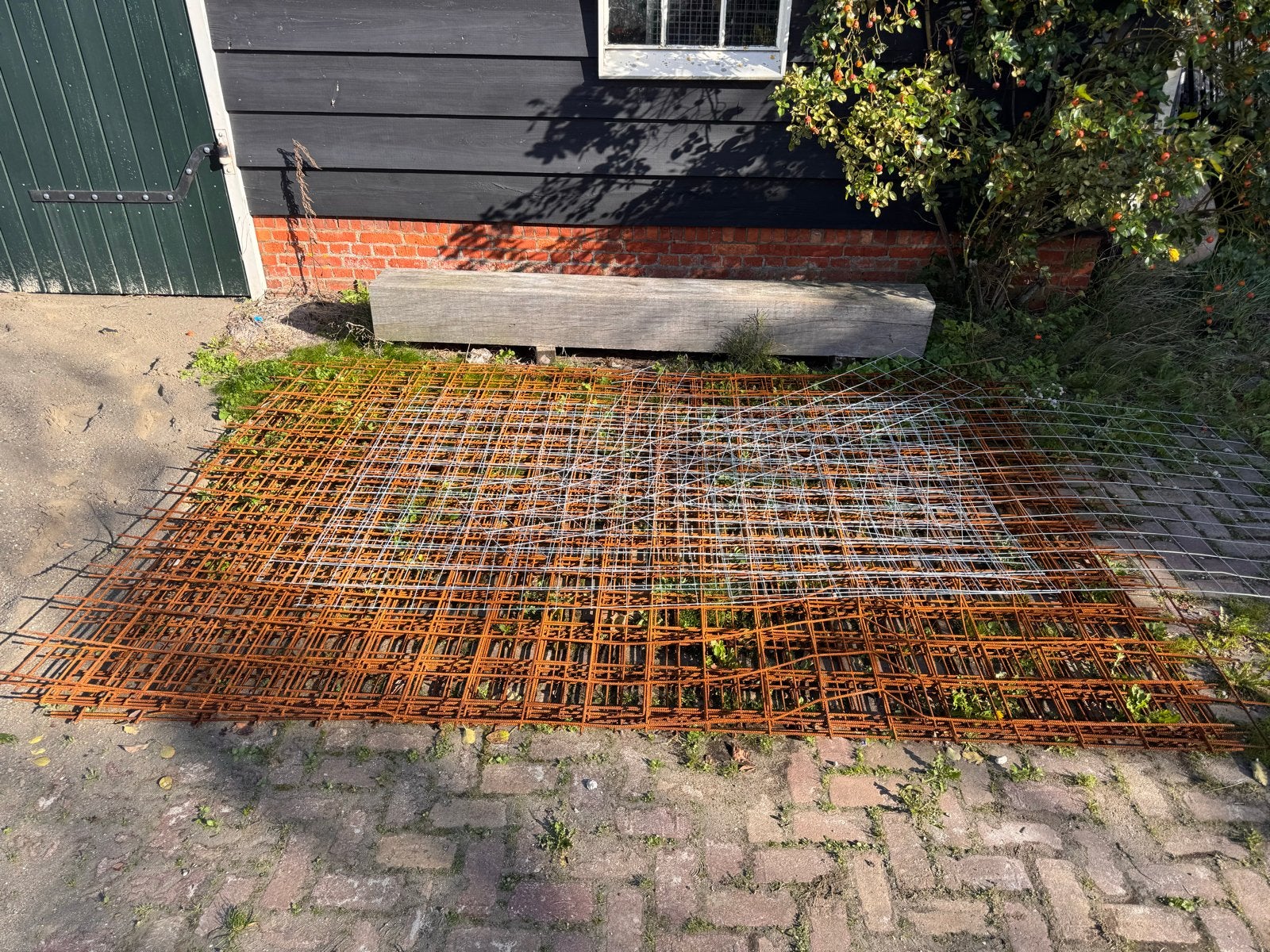 Wapeningsnetten, Ophalen, Nieuw