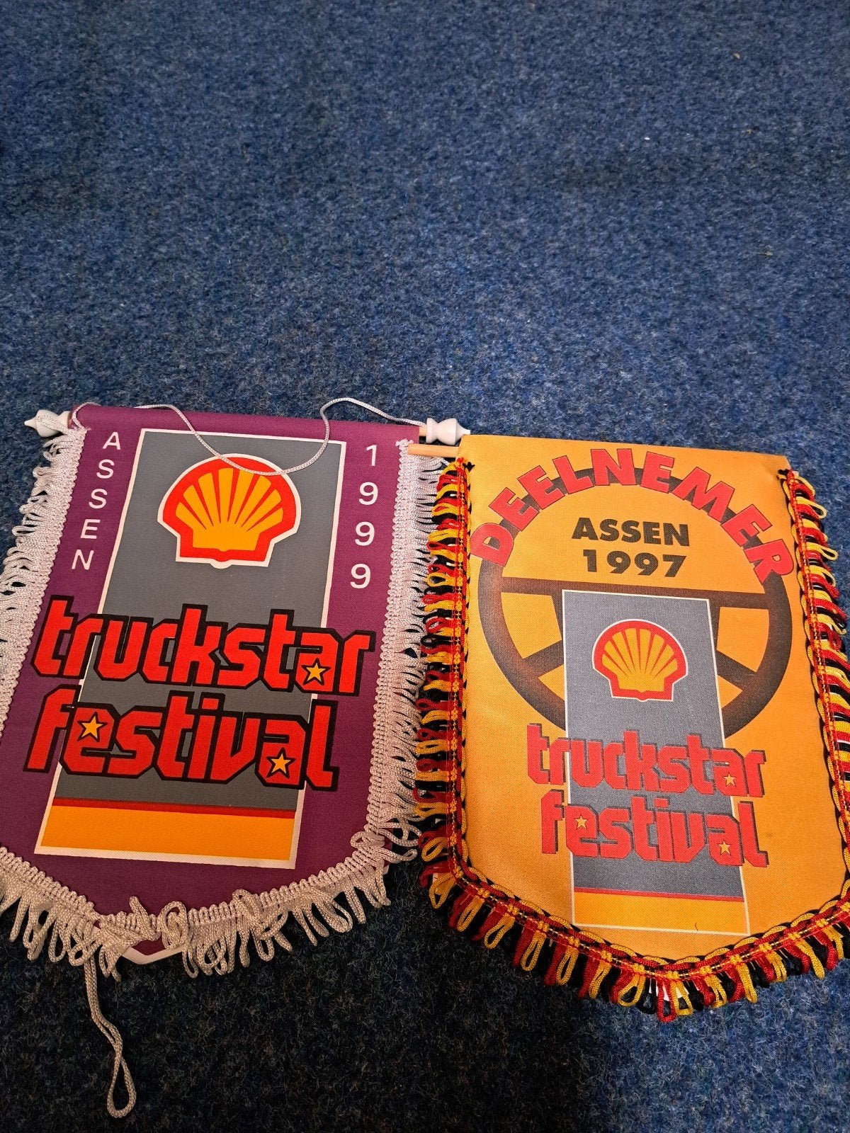 2 vaantjes van truckstar festival, Verzamelen, Ophalen of Verzenden, Zo goed als nieuw, Vaantje of Sjaal