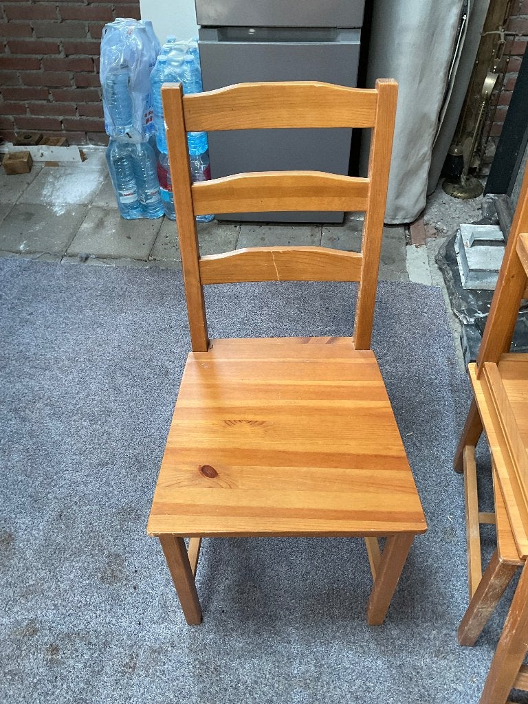 Keukenstoelen 7 stuks, Huis en Inrichting, Ophalen, Gebruikt, Bruin, Vijf, Zes of meer stoelen