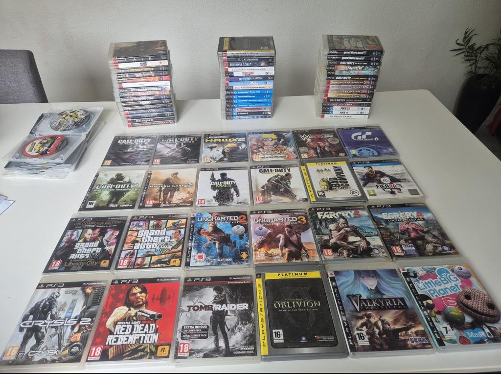 PS3 Games Bundle (Of los) 85 stuks GTA COD Uncharted + meer, Spelcomputers en Games, Games | Sony PlayStation 3, Avontuur en Actie