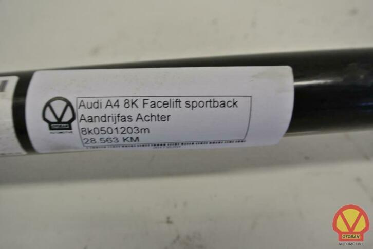 audi a4 8k aandrijfas achter 8k0501203m, Auto-onderdelen, Gebruikt, AUDI AG, Auto-Union-Strasse 1
85045  Ingolstadt, DE, Kundenbetreuung@audi.de