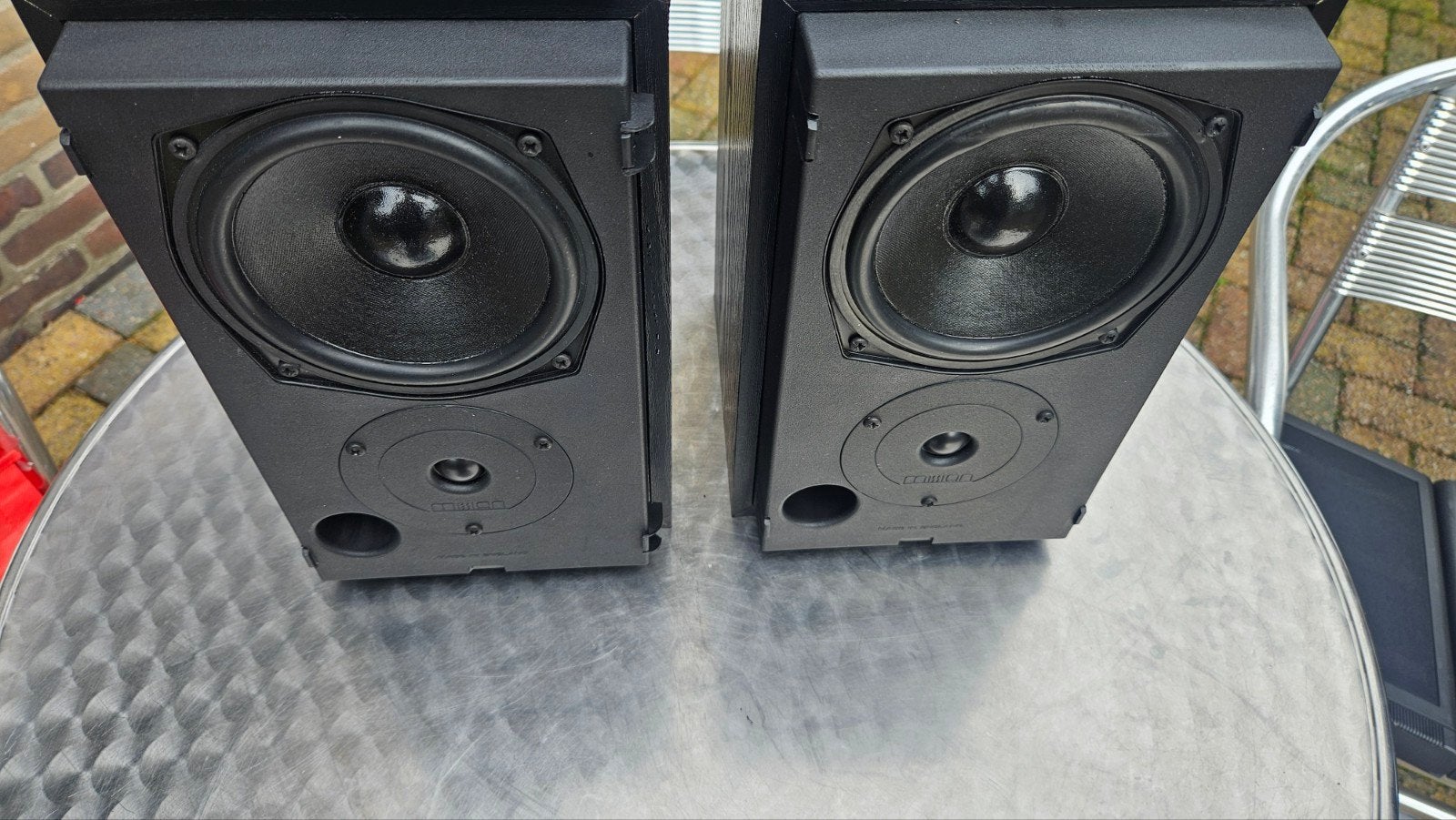 MISSION LUIDSPREKERS TYPE 760I BOEKENPLANK, Ophalen of Verzenden, 60 tot 120 watt, Overige merken