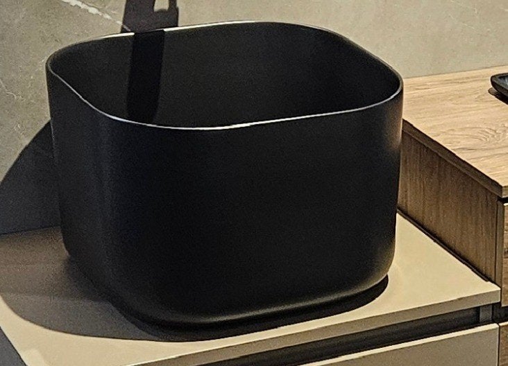 waskom, mat zwart, Ophalen, Minder dan 50 cm, Overige typen, Nieuw