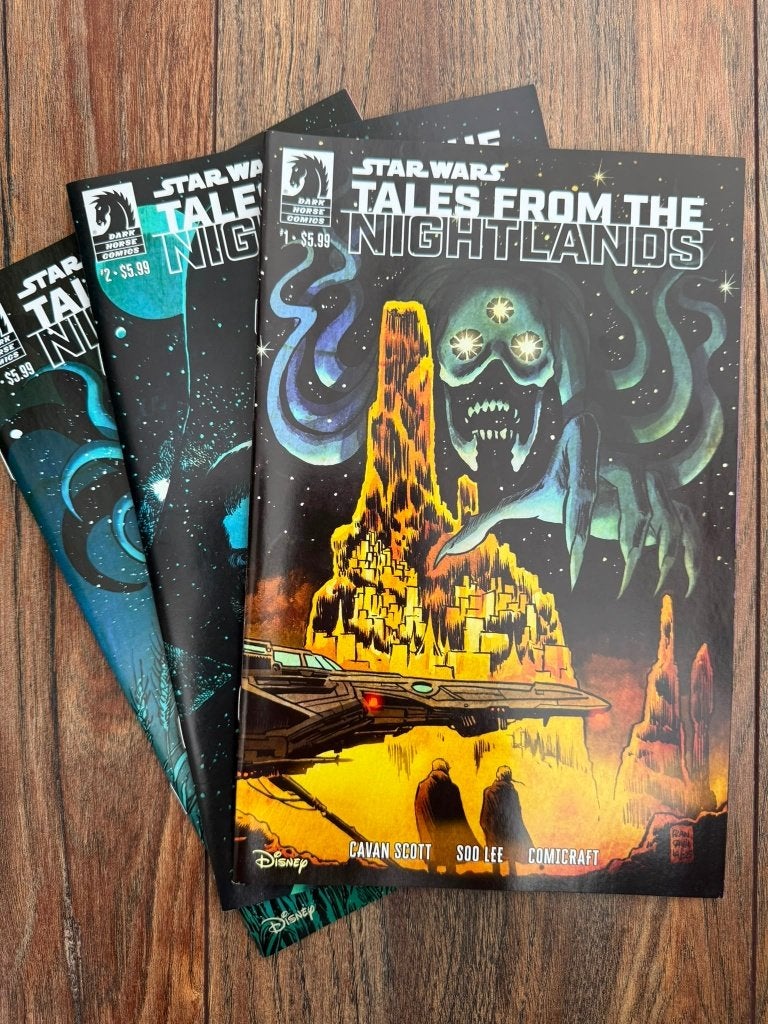 Star Wars Tales from the Nightlands complete serie #1-3, Ophalen of Verzenden, Zo goed als nieuw, Boek of Poster