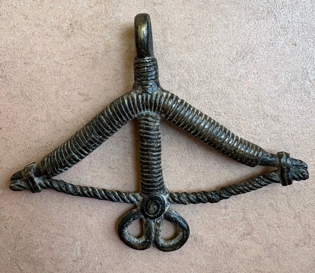 Bronzen hanger uit Burkina Faso, Lobi volk, Antiek en Kunst, Ophalen of Verzenden