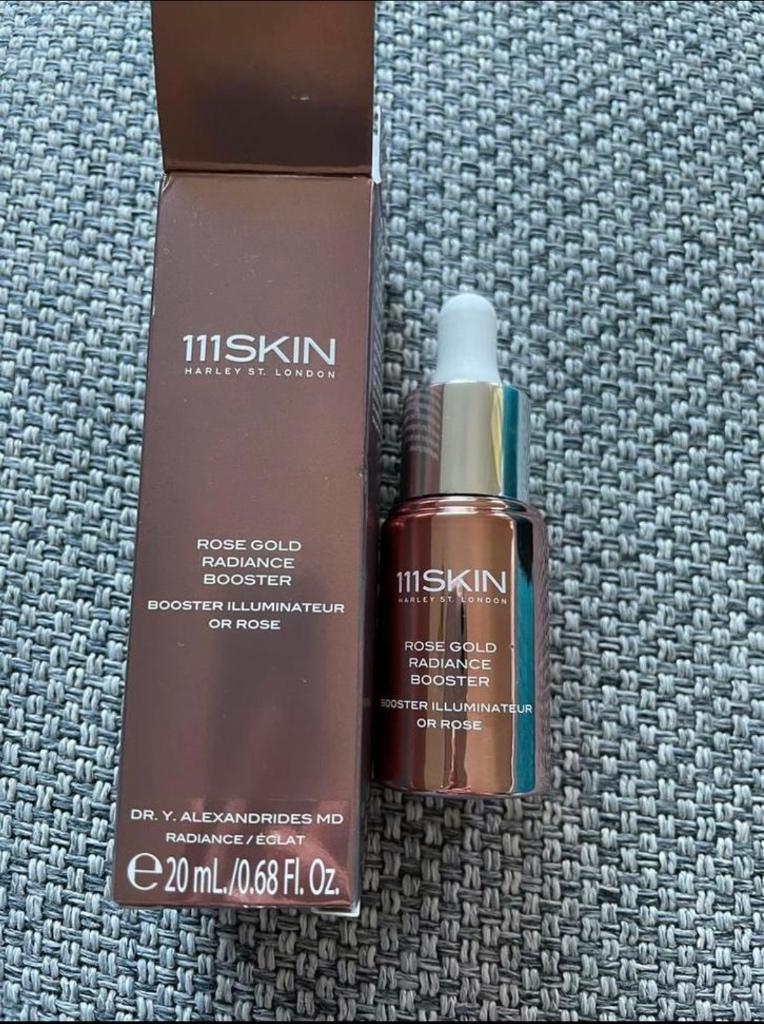 111Skin Rose Gold Radiance Booster-fullsize 20ml- Nieuw!, Ophalen of Verzenden, Nieuw, Gehele gezicht, Verzorging