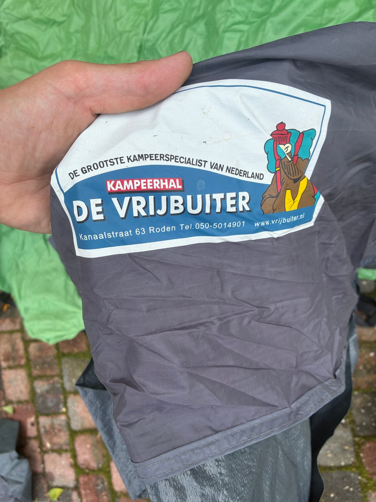 Gratis buitentent - De Vrijbuiter, Caravans en Kamperen, Ophalen of Verzenden, Gebruikt, Meer dan 6