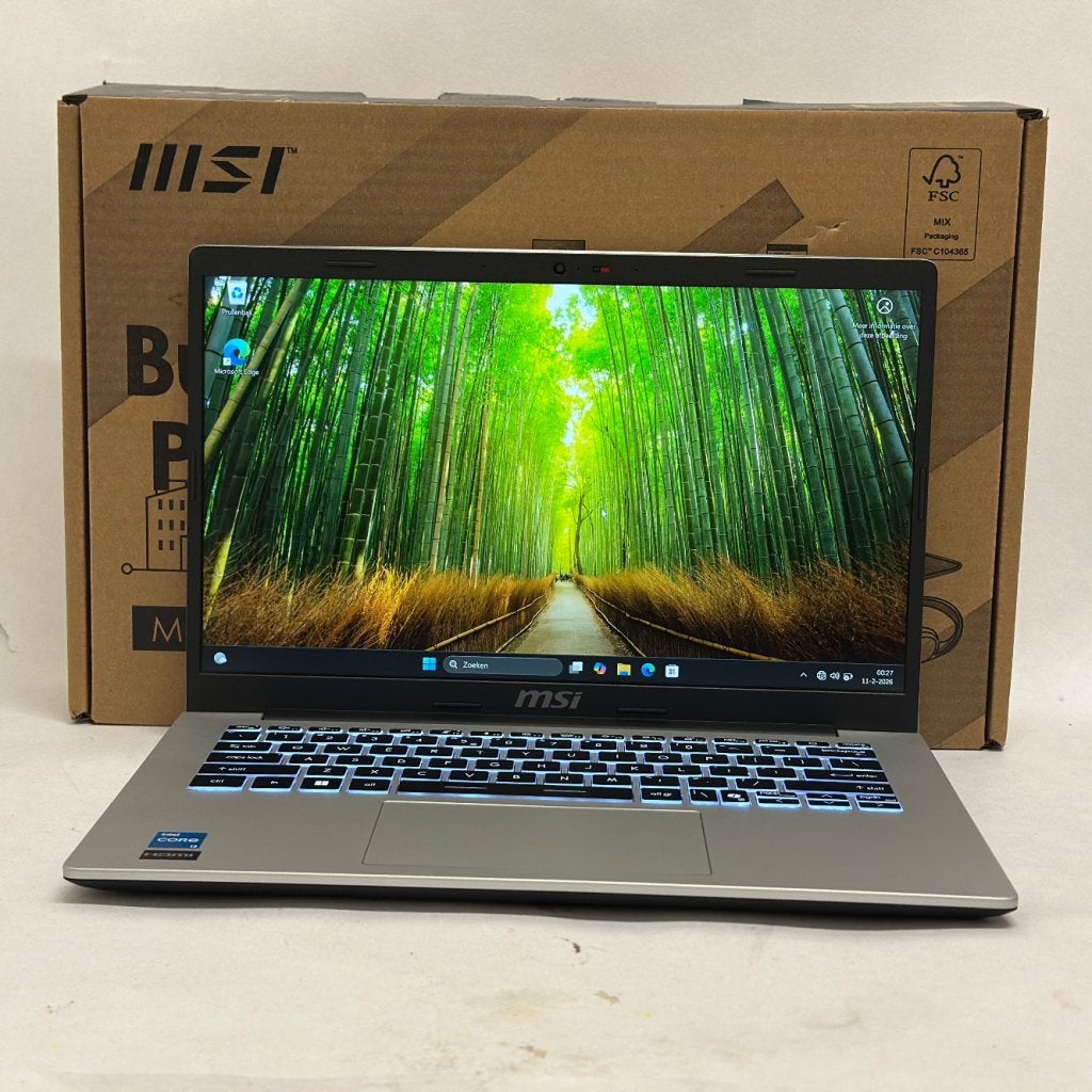 MSI Modern 14 F13MG-019NL 14/i3-1315/8/512/W11, MSI, Zo goed als nieuw, Support@msi.com, No. 69, Lide St., Zhonghe Dist.
New Taipei City 235
Taiwan