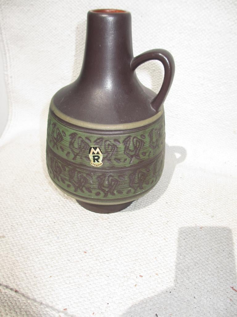 Vintage West-Germany vaas Marzi & Remy jaren 50/ 60, Antiek en Kunst, Antiek | Keramiek en Aardewerk, Ophalen of Verzenden