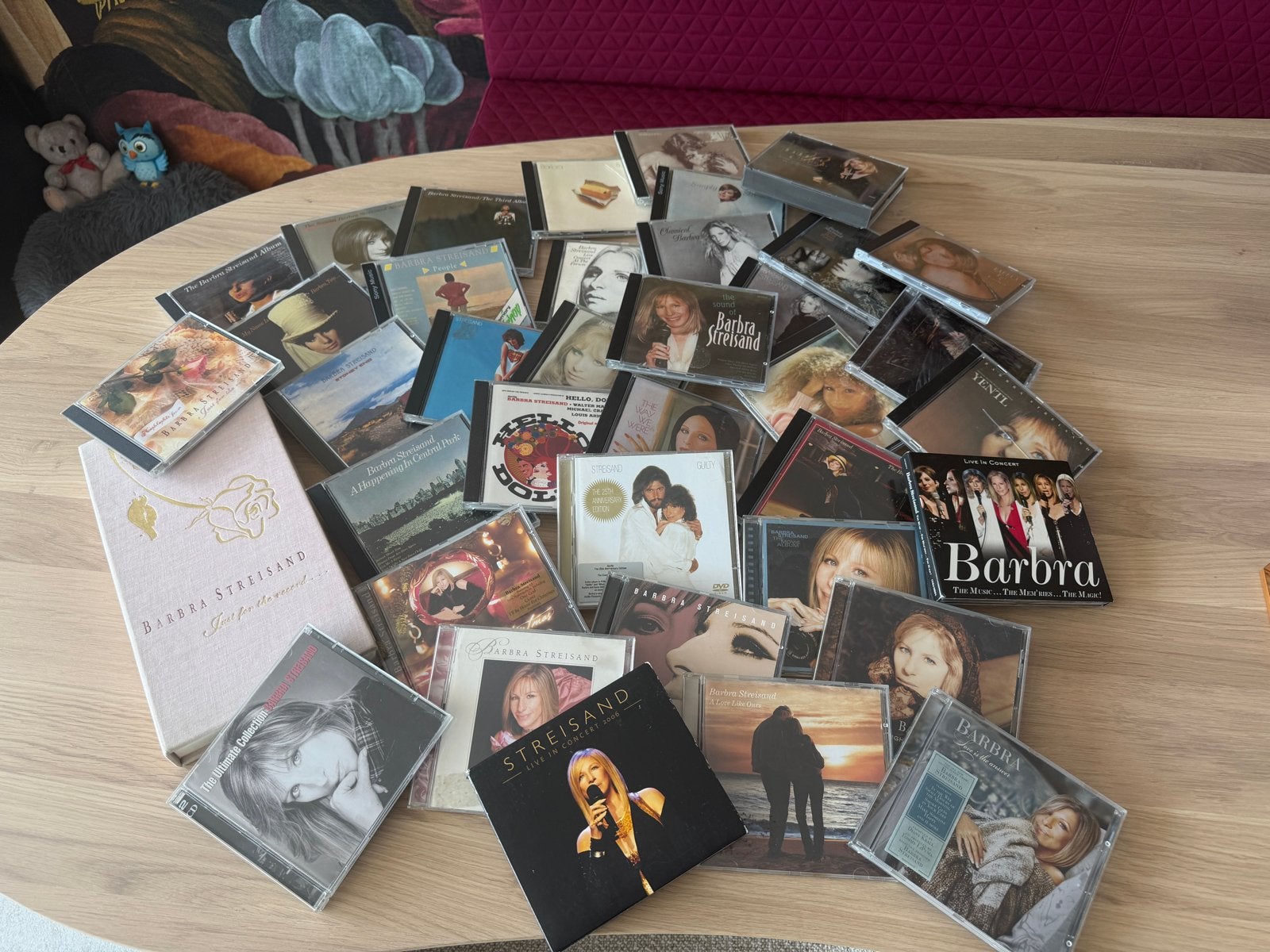 Barbra Streisand CD Collectie: 35 CD's + Exclusieve Box, Cd's en Dvd's, Cd's | Pop, Boxset, Pop, Ophalen of Verzenden, Zo goed als nieuw